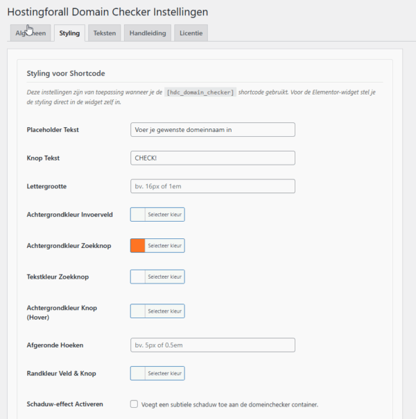Hostingforall Domain Checker PRO - Afbeelding 6