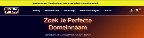 Hostingforall Notification Bar PRO - Afbeelding 2