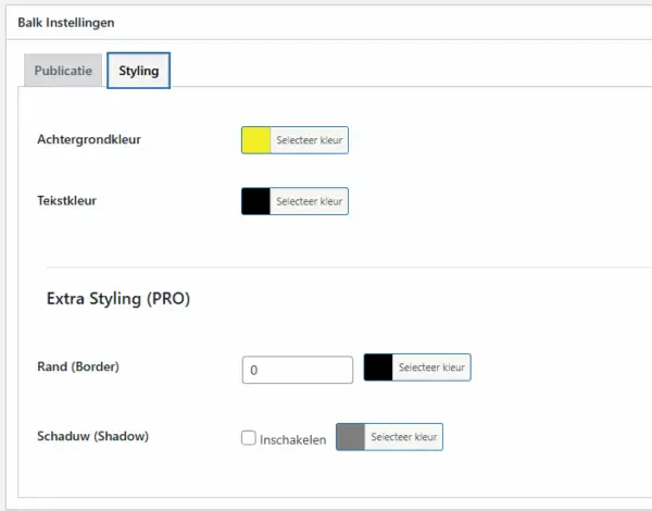 Hostingforall Notification Bar PRO - Afbeelding 4